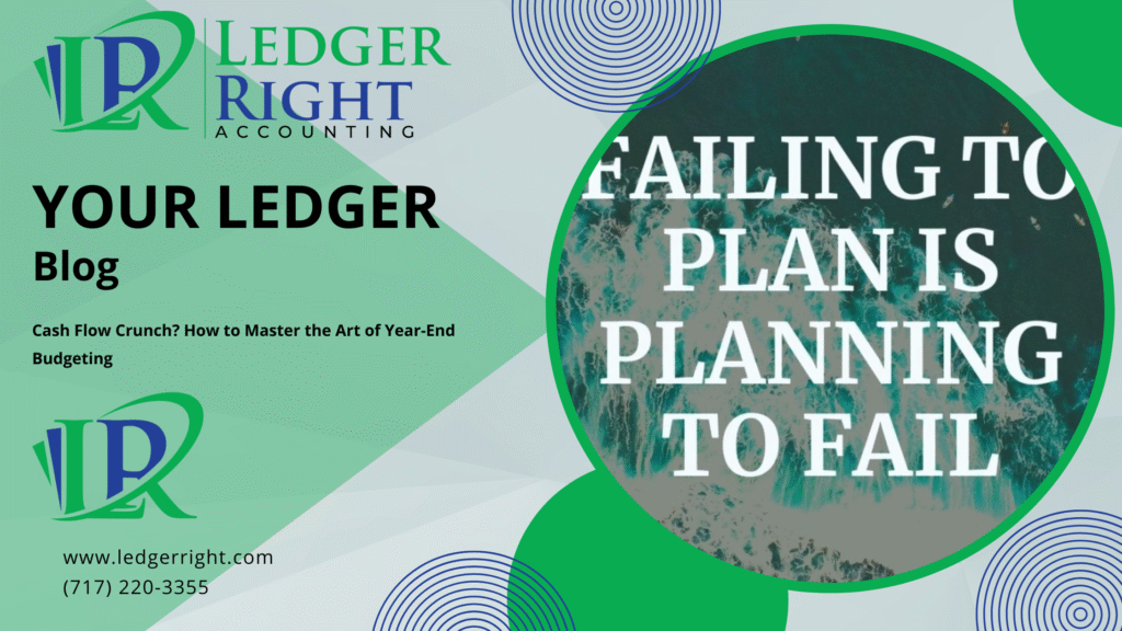 Failing to plan is planning to fail