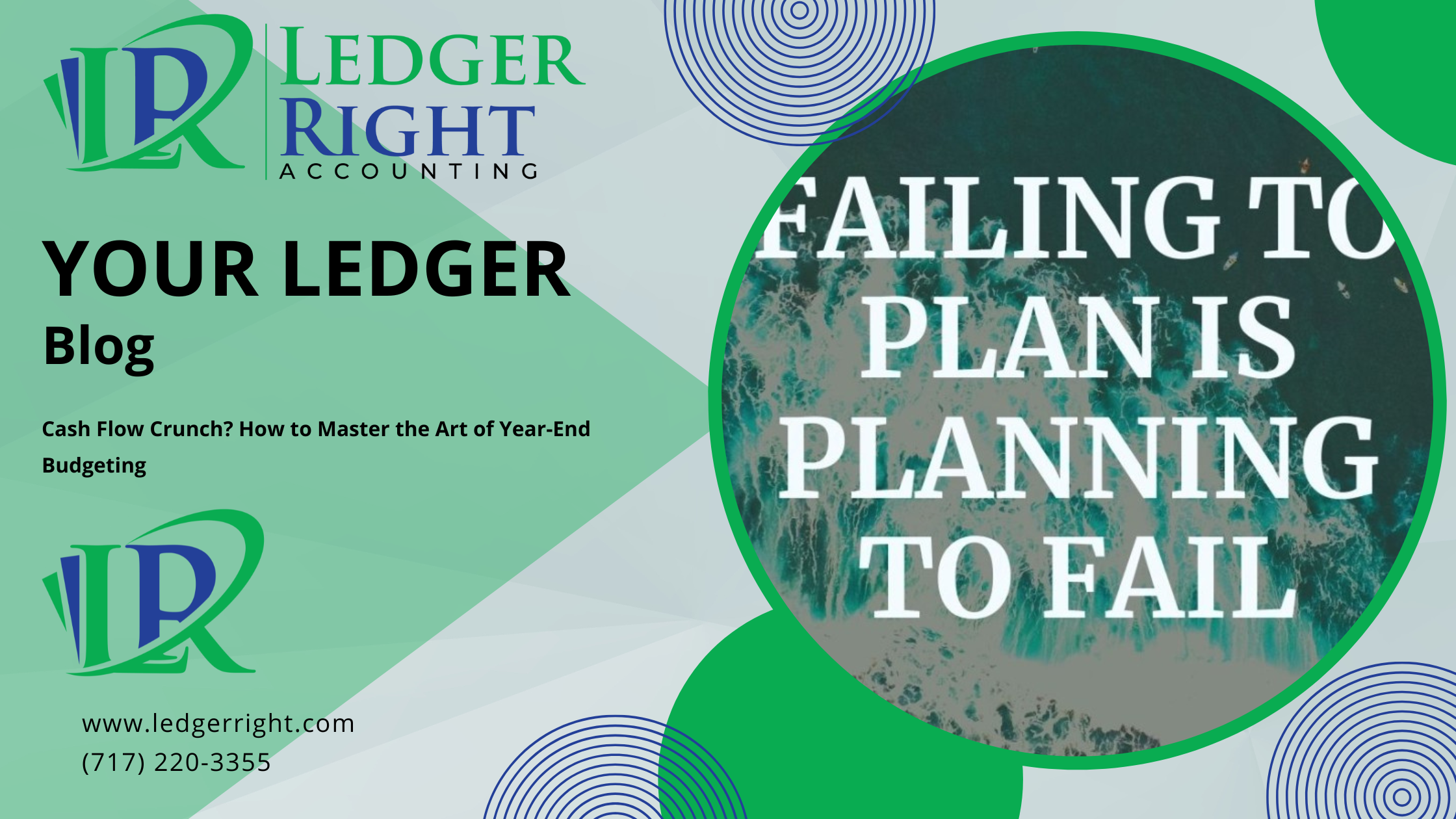 Failing to plan is planning to fail